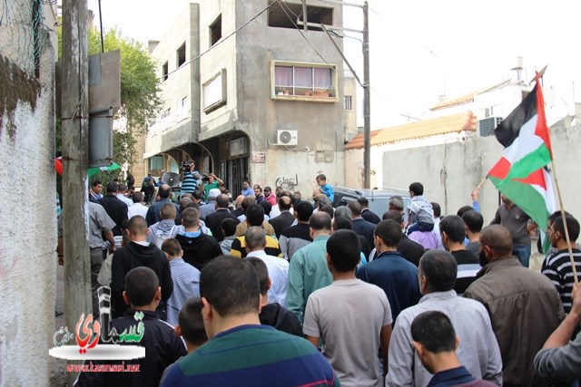 أم الفحم:المئات يشاركون في مظاهرة ضد الإنتهاكات في الأقصى وإستنكارا لقتل خير حمدان